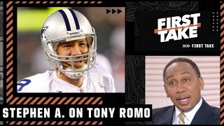 Stephen A.: Dak showed us why Jerry Jones desperately wanted Tony Romo to stick around | First Take thumbnail