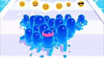 Join Blob Clash 3D : All Levels Gameplay Android, iOS (Level 162-173)