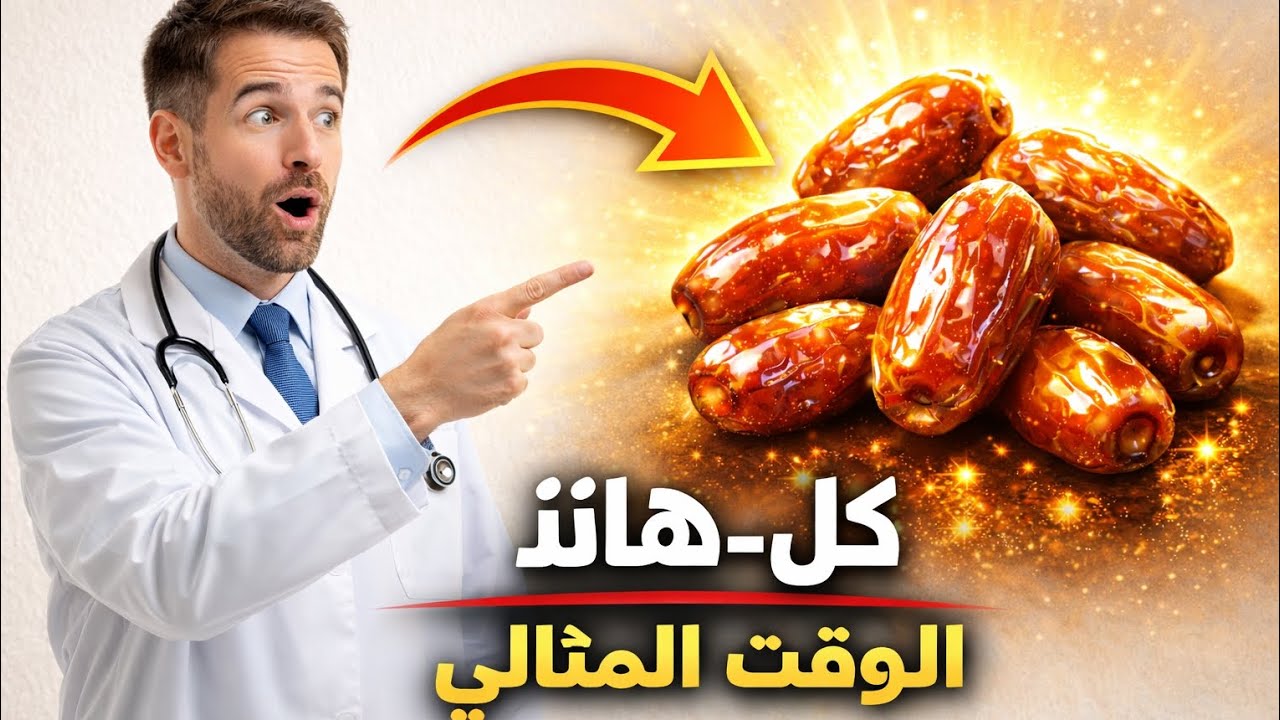 كُل التمر في الوقت المناسب | الوقت المثالي حسب الأطباء
