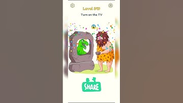 DOP 2 Gameplay Level 349 Turn On The TV Shorts Delete One Part Solution and Answer 🔥 Subscribe 🔥