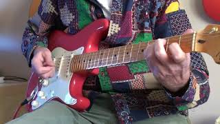 Video thumbnail of "Another day in Paradise. Hank Marvin/Phil Collins cover Free BT & Tabs"