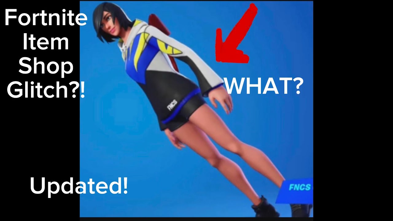 Fortnite item shop glitch. (UPDATED) YouTube