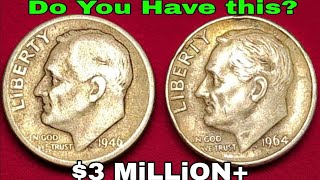 Top 10 Rare Roosevelt Dimes Worth BIG MONEY in Auctions 2025 💰 | Rare Coin Secrets USA