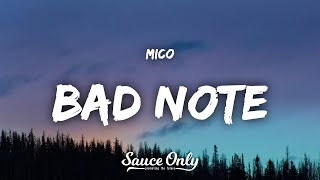 MICO - bad note (Lyrics)