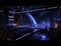 🌌 10 Hours of Space Hum White Noise | Peaceful Purple Galaxy Ambience for Deep Sleep & Relaxation
