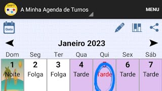 App Agenda de turnos Shift Calendar App Agenda de turnos Shift Calendar