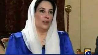 BENAZIR BHUTTO'S INTERVIEW -GEO- PART 2