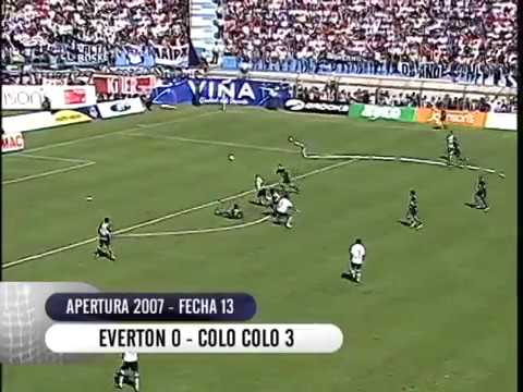 Colo colo vs Everton Apertura 2007 Fecha 13