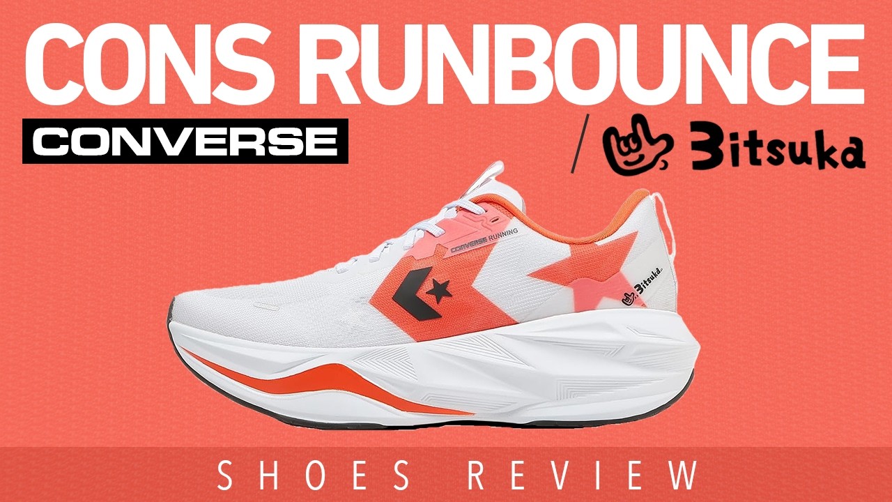 CONS RUNBOUNCE/3itsuka】What kind of fun running shoes did running