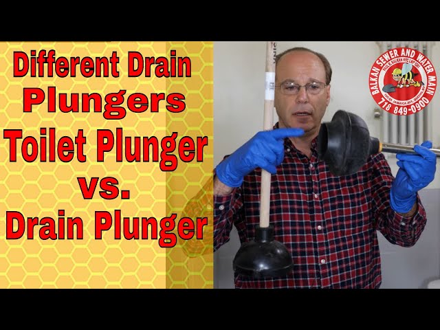 What a Drain Plunger Is and How to Use It