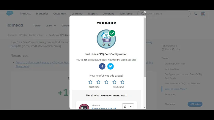 Industries CPQ Cart Configuration | Configure CPQ Cart Cards with FlexCard Designer - Trailhead