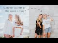 VLOG: Summer Outfits of the week + car shopping & MORE