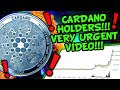 CARDANO WILL EXPLODE!!! (Technical Analysis, News)