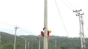 PC Bình Định: Phần thi leo cột điện Lê Văn Thức - Tuyển dụng lao động năm 2020