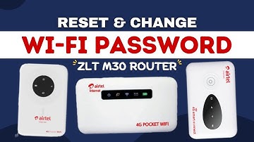 How to Reset & Change Password on ZLT M30 4G WiFi Router (Quick Guide)