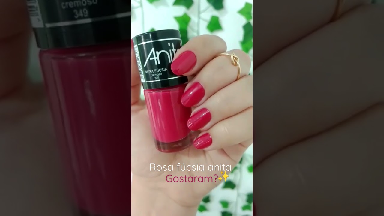 Esmalte Anita Rosa Fuscia Cremoso 10ml