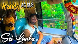 AC Bus to Kandy ! | Sri Lanka travel Vlogs