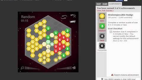 Hexiom [Impossible] Badge