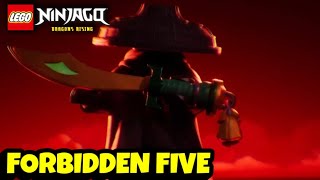 First Look At The Forbidden 5 In Ninjago Dragons Rising Season 2!