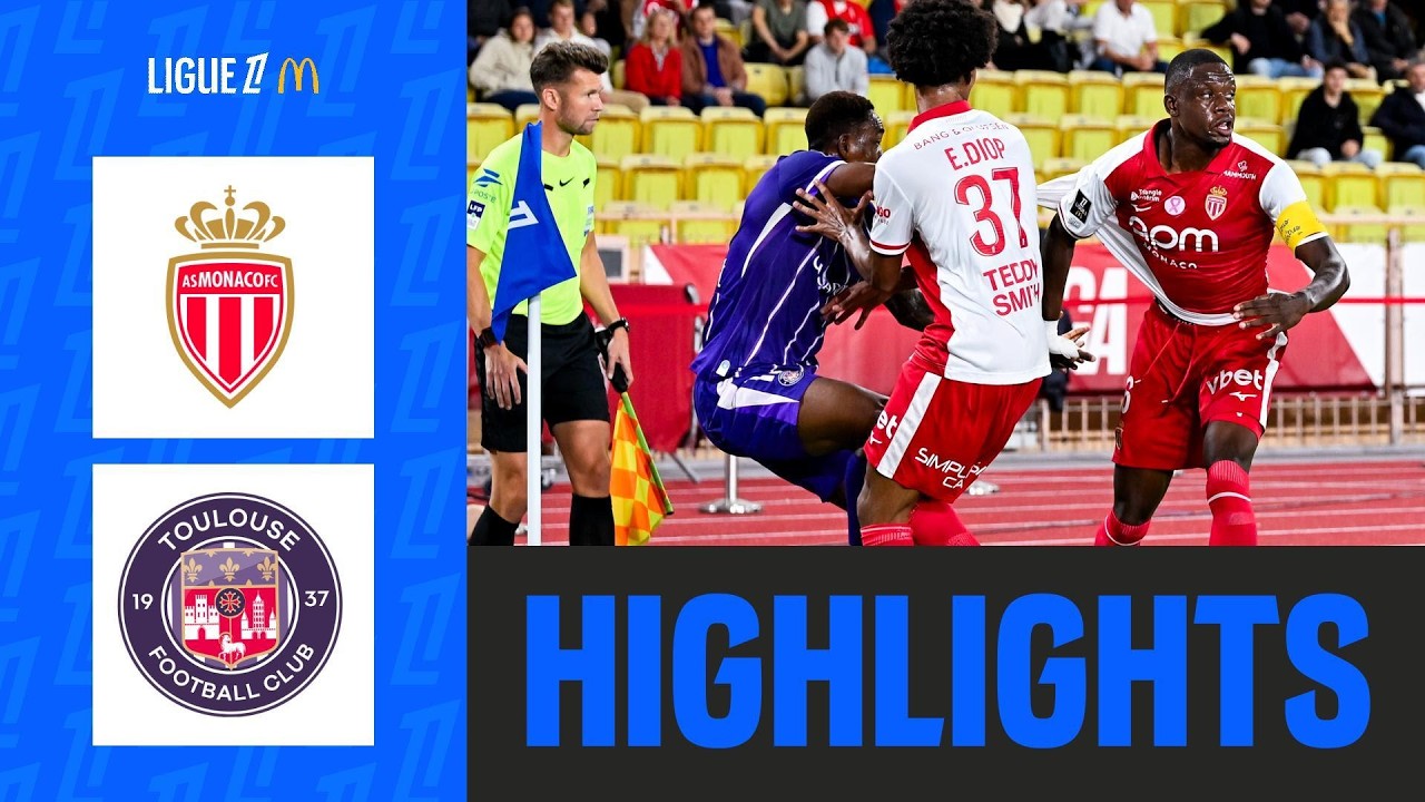 [리그1] AS MONACO – TOULOUSE FC (2-2) | Week 6 – Ligue 1 McDonald’s 26/27