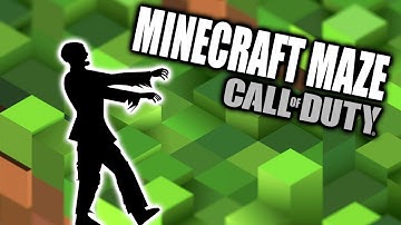 Crazy Minecraft Maze Zombies (Call of Duty Zombies Custom Map)