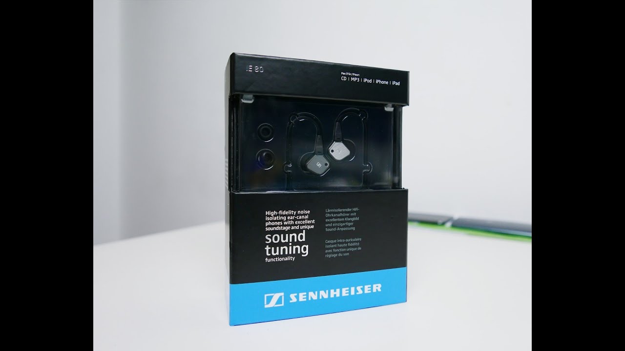 Sennheiser Ie80 Unboxing Youtube