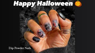 Happy Halloween!! 👻🎃 |happy Halloween |halloween nails |dip nails