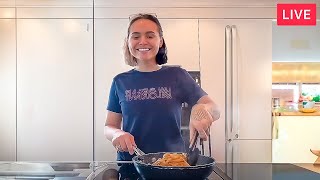 TALIA MAR COOKS LIVE ON STREAM