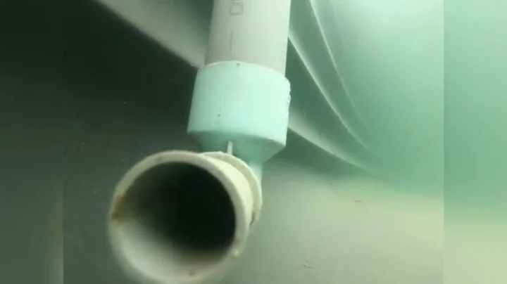 Nano bubble system shrimp farm Cangio Vietnam.