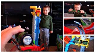 Thomas & Friends The Great Race Trackmaster Sky High Bridge Jump Toy Trains Playtime.