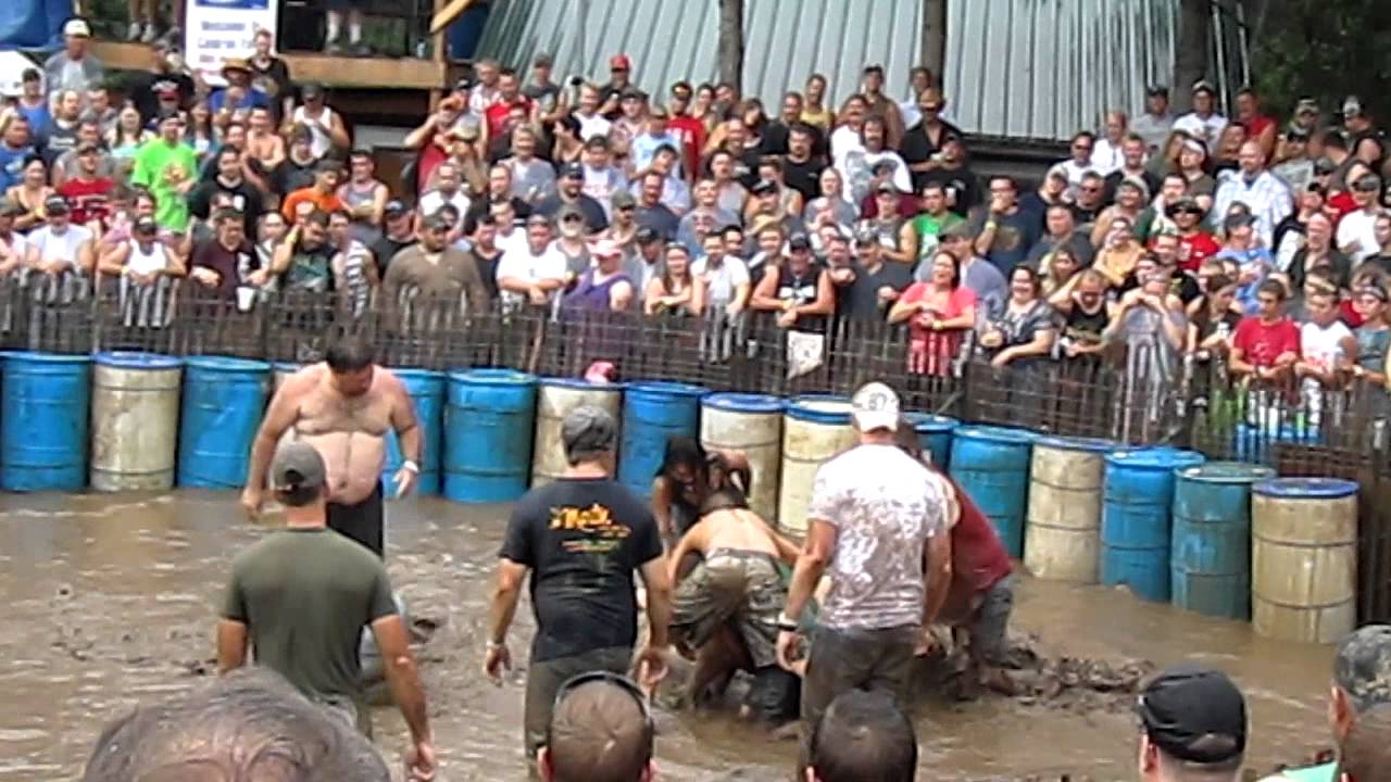 Crivitz Hog Wrestling 2011 YouTube