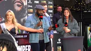 “I’M GONNA KNOCK YOU OUT” ELLE BROOKE & FAITH ORDWAY TENSE FACE OFF | MISFITS 4 PRESS CONFERENCE