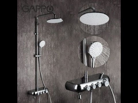 Обзор душевой системы Gappo G2495