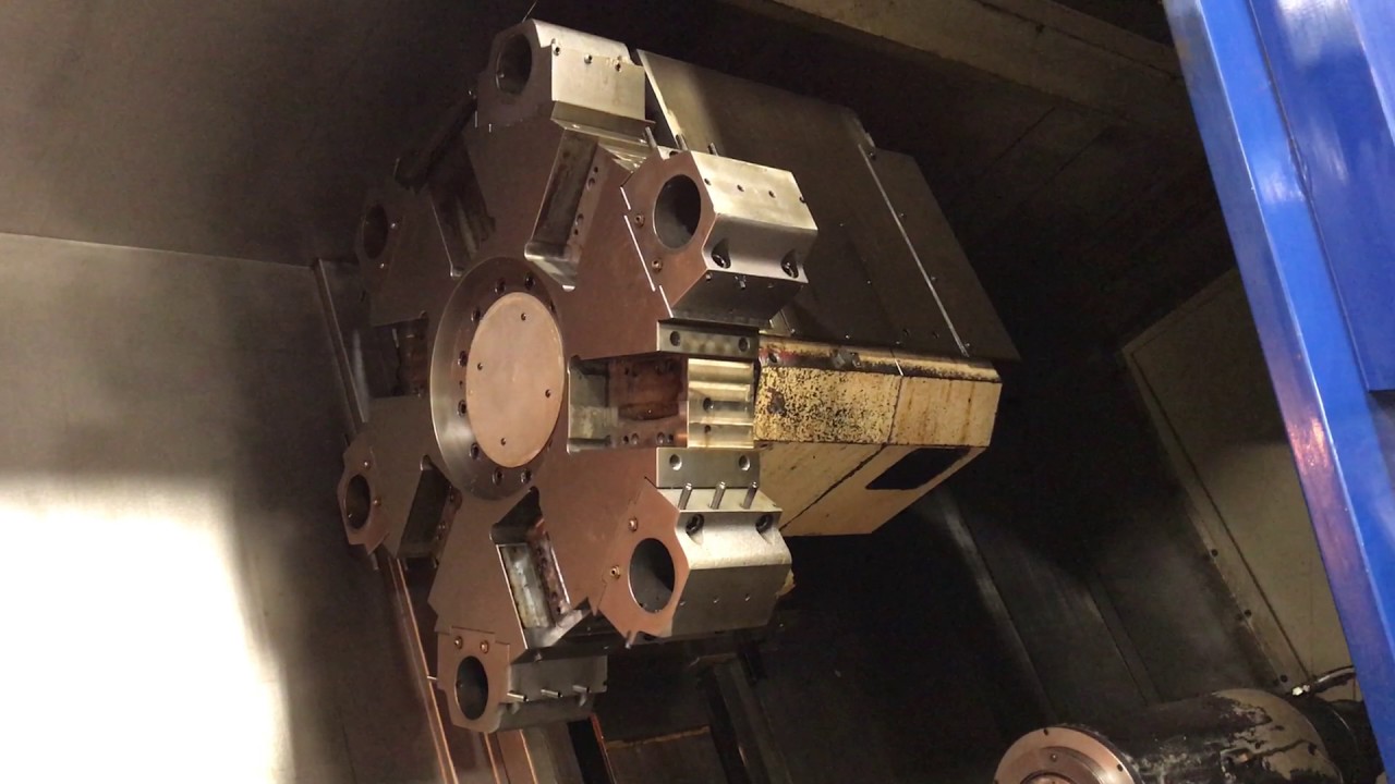 Johnford ST-80 CNC Lathe - YouTube