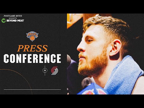 Isaiah Hartenstein | New York Knicks Postgame Press Conference | January 9th, 2024