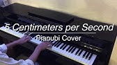 5 Centimeters Per Second Piano Ending Theme Youtube 5 Centimeters Per Second Piano Ending Theme Youtube