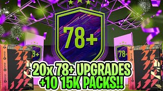 INSANE PACK 10 x 15k Packs & 20 X 78+ Upgrade Packs