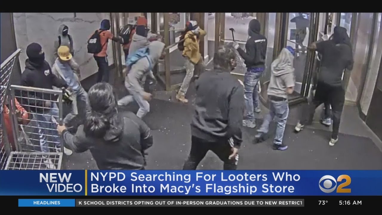New Video Sows Macy S Looting Suspects Youtube