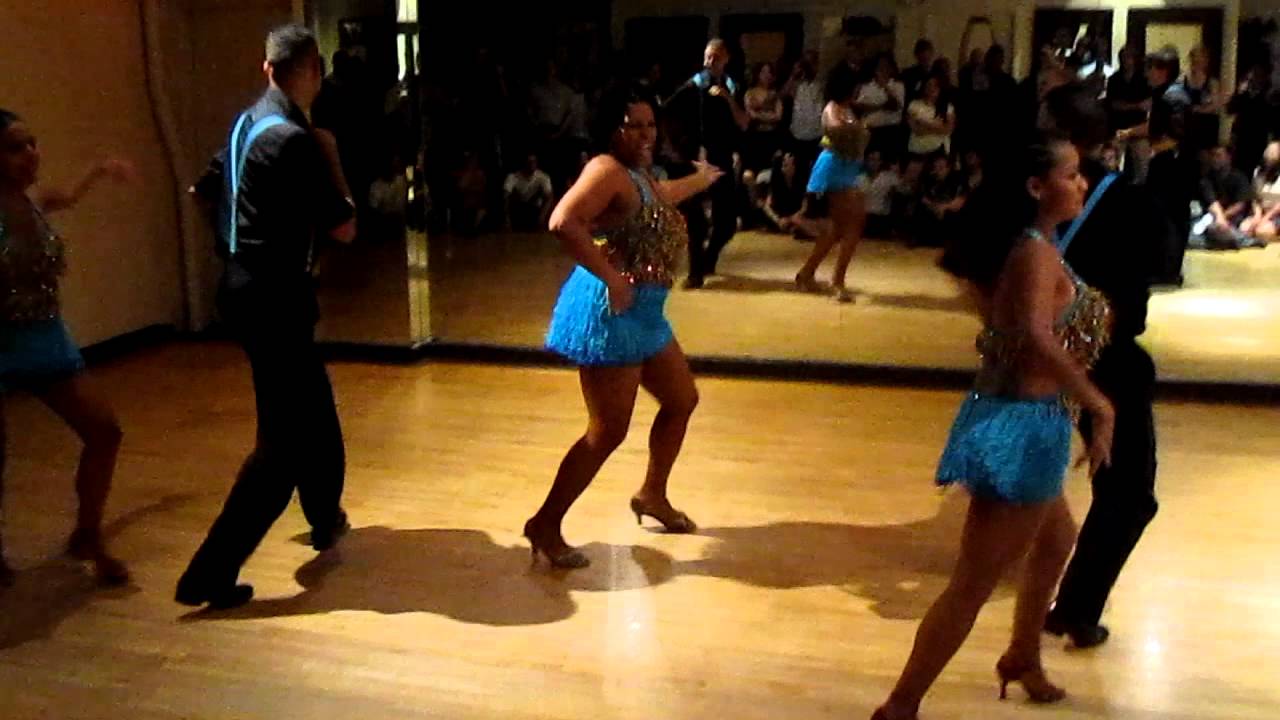 Salsa Salsa dance team "Con Alma" @ Mambo Fateegz inc. 7-30-11