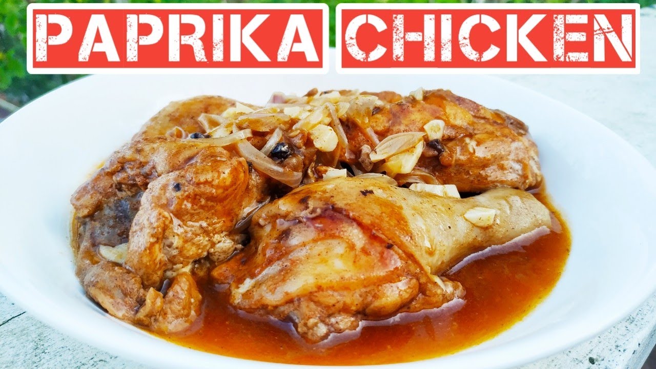 HOW TO COOK PAPRIKA CHICKEN QUICK AND SIMPLE PAPRIKA CHICKEN RECIPE YouTube