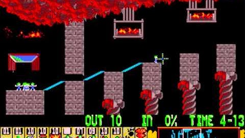 Lemmings (DOS) - [Taxing 10 - Taxing 13]