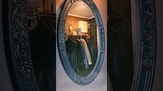 Gothic Mirror(hallway makeover pt 2)gothic interiordesign witch dark makeover diy