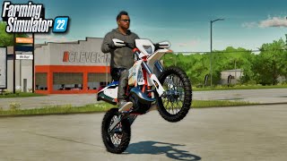 New Mods - 350 EXC Dirt Bike, Great River Lands Map, & Mod Dupe? (11 Mods) | Farming Simulator 22