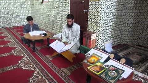 افتتاح مسابقة تجويد القرأن بأيات من الذكر الحكيم - مسجد أداي النسخة الثانية 2015