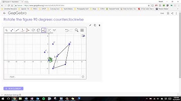Rotations in Geogebra