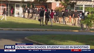 Emotions run high at DuVal High School day after student killed