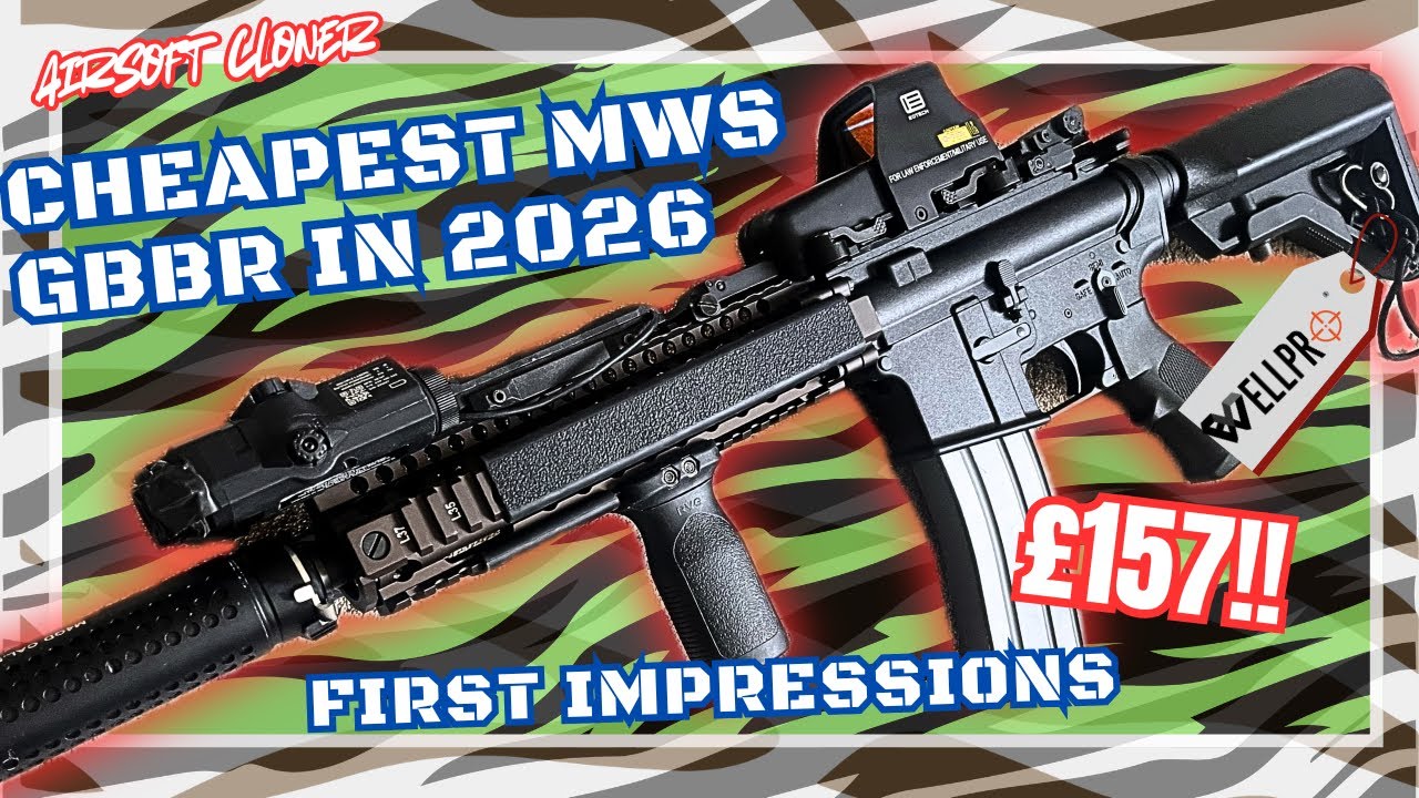 CHEAPEST MWS GBBR IN 2026 - WELLPRO MK18 - YouTube