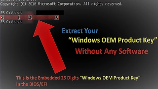how to extract windows 10 serial key