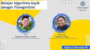 Ngobrol Teknologi #9 - Belajar Algoritma Asyik dengan Flowgorithm