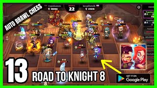 Auto Brawl Chess: Gameplay ⚔️ Road to Knight 8 👈 EPIC!!